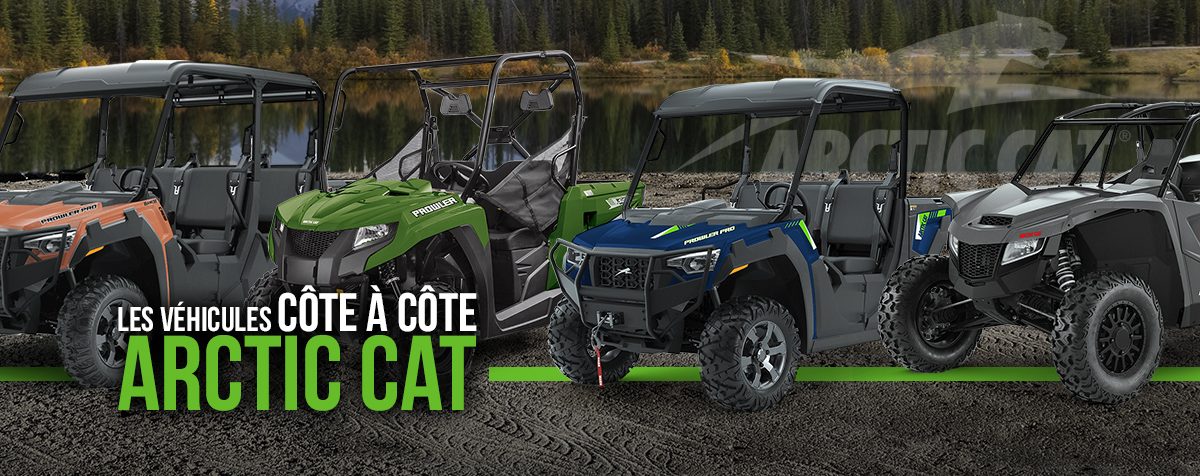 Côtes-à-côtes Arctic Cat neufs